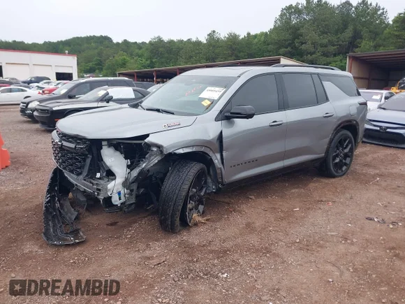 ✅ 2026 Chevrolet Traverse FWD RS • VIN: 1GNERLKS3TJ111286 • Lot: 45005459. Wystawiony na IAAI z przebiegiem 9 057 mil. Bezpłatny archiwum sprzedaży aukcyjnych z USA i szczegółowy raport historii pojazdu na DreamBid. Zdjęcie 2.