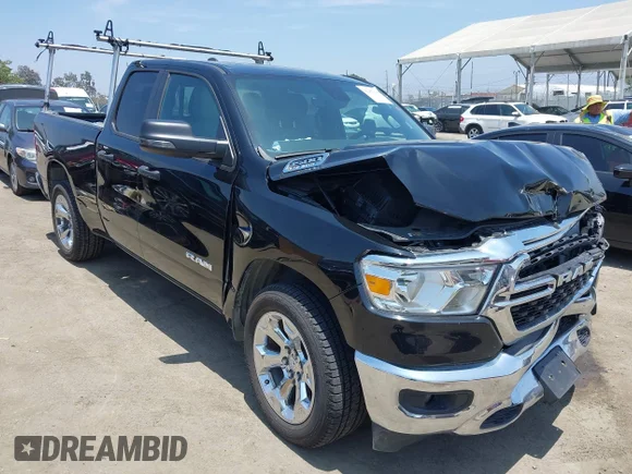 ✅ 2024 Ram 1500 Lone Star • VIN: 1C6RREBT1RN100133 • Лот: 42482928. Опубликован ранее на IAAI с пробегом 55 986 миль. Бесплатный доступ к архиву аукционных продаж из США и подробный отчёт об истории автомобиля на DreamBid. Изображение 1.