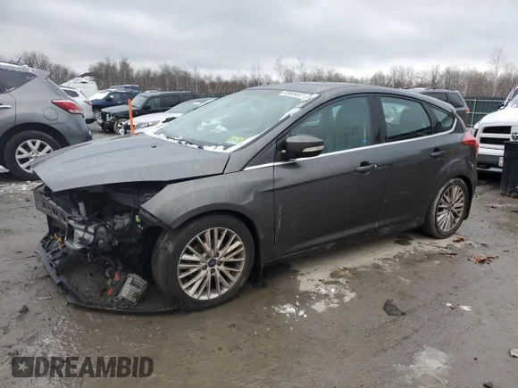✅ 2016 Ford Focus Titanium • VIN: 1FADP3N22GL401301 • Lot: 70960482. Listed on Copart with 64,215 mi. Free auction sales archive from the USA and detailed vehicle history report at DreamBid. Image 1.