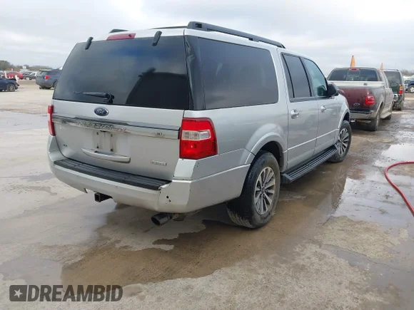 ✅ 2017 Ford Expedition Max XLT • VIN: 1FMJK1HT1HEA01641 • Lot: 41693113. Wystawiony na IAAI z przebiegiem 372 266 mil. Bezpłatny archiwum sprzedaży aukcyjnych z USA i szczegółowy raport historii pojazdu na DreamBid. Zdjęcie 4.