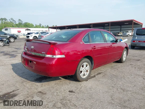 ✅ 2008 Chevrolet Impala LT • VIN: 2G1WT58K581317186 • Lot: 45013483. Wystawiony na IAAI z przebiegiem Nie podano. Bezpłatny archiwum sprzedaży aukcyjnych z USA i szczegółowy raport historii pojazdu na DreamBid. Zdjęcie 4.