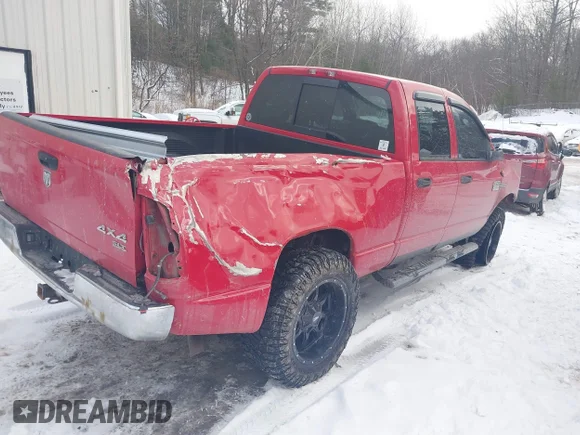 ✅ 2007 Dodge 2500 SLT • VIN: 1D7KS28D57J536040 • Lot: 41519226. Wystawiony na IAAI z przebiegiem 109 034 mil. Bezpłatny archiwum sprzedaży aukcyjnych z USA i szczegółowy raport historii pojazdu na DreamBid. Zdjęcie 4.
