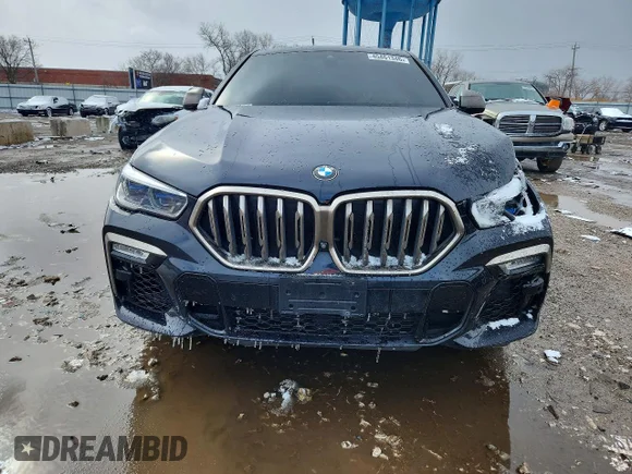 ✅ 2020 BMW X6 M50i • VIN: 5UXCY8C00L9D66297 • Lot: 45461346. Listed on Copart with 30,662 mi. Free auction sales archive from the USA and detailed vehicle history report at DreamBid. Image 5.