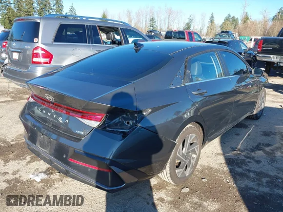 ✅ 2024 Hyundai Elantra Limited • VIN: KMHLN4DJ7RU094422 • Lot: 44352222. Wystawiony na IAAI z przebiegiem 31 117 mil. Bezpłatny archiwum sprzedaży aukcyjnych z USA i szczegółowy raport historii pojazdu na DreamBid. Zdjęcie 4.