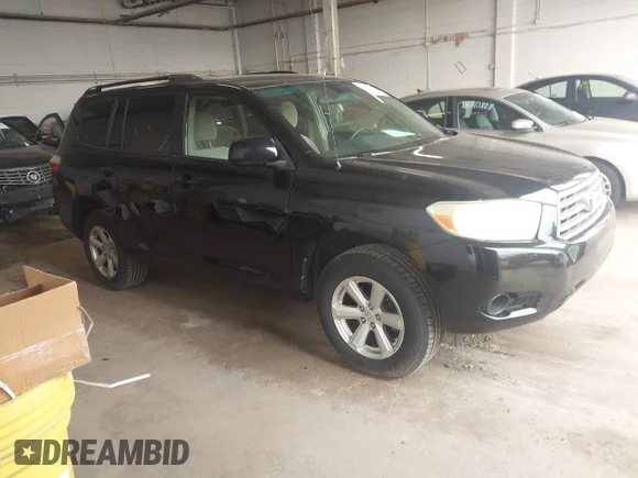 ✅ 2009 Toyota Highlander • VIN: JTEDA41A592006354 • Lot: 45654447. Wystawiony na IAAI z przebiegiem 193 817 mil. Bezpłatny archiwum sprzedaży aukcyjnych z USA i szczegółowy raport historii pojazdu na DreamBid. Zdjęcie 1.