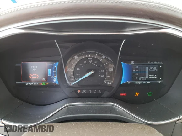 ✅ 2018 Ford Fusion Titanium • VIN: 3FA6P0RU5JR119942 • Lot: 65252712. Wystawiony na Copart z przebiegiem 26 939 mil. Bezpłatny archiwum sprzedaży aukcyjnych z USA i szczegółowy raport historii pojazdu na DreamBid. Zdjęcie 8.
