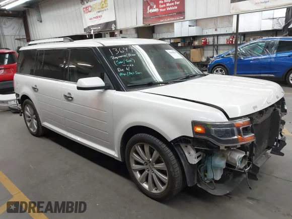 ✅ 2017 Ford Flex Limited • VIN: 2FMGK5D81HBA02027 • Lot: 42638984. Listed on IAAI with 108,395 mi. Free auction sales archive from the USA and detailed vehicle history report at DreamBid. Image 1.
