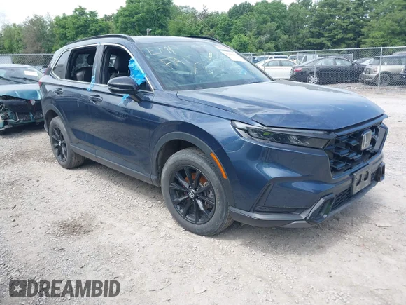 ✅ 2024 Honda CR-V Sport-L • VIN: 7FARS6H84RE001881 • Lot: 45358377. Listed on IAAI with 30,164 mi. Free auction sales archive from the USA and detailed vehicle history report at DreamBid. Image 1.