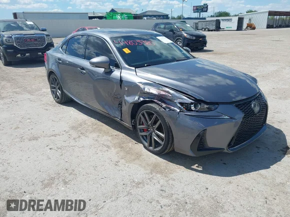 ✅ 2017 Lexus IS 300 F Sport • VIN: JTHCM1D27H5020066 • Lot: 44803980. Listed on IAAI with 123,388 mi. Free auction sales archive from the USA and detailed vehicle history report at DreamBid. Image 1.