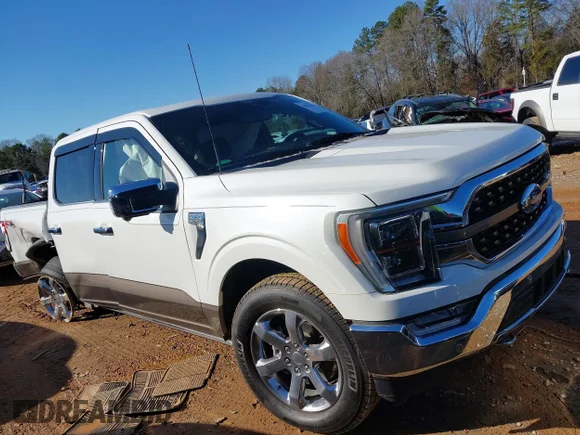 ✅ 2022 Ford F-150 Lariat • VIN: 1FTFW1E8XNFB87393 • Lot: 44183666. Listed on IAAI with 49,196 mi. Free auction sales archive from the USA and detailed vehicle history report at DreamBid. Image 13.