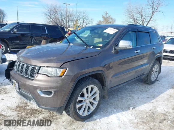 ✅ 2017 Jeep Grand Cherokee Limited • VIN: 1C4RJFBG1HC922790 • Lot: 44269977. Wystawiony na IAAI z przebiegiem 72 106 mil. Bezpłatny archiwum sprzedaży aukcyjnych z USA i szczegółowy raport historii pojazdu na DreamBid. Zdjęcie 2.