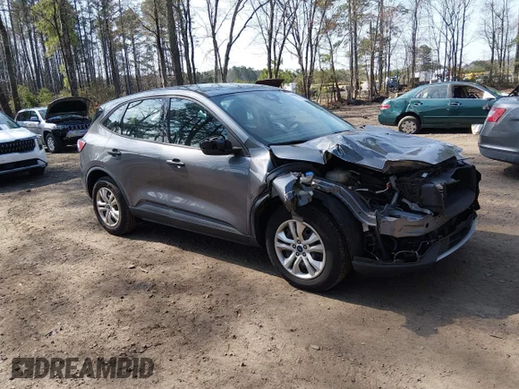 ✅ 2021 Ford Escape S • VIN: 1FMCU0F6XMUA98445 • Lot: 44583894. Listed on IAAI with 60,348 mi. Free auction sales archive from the USA and detailed vehicle history report at DreamBid. Image 1.