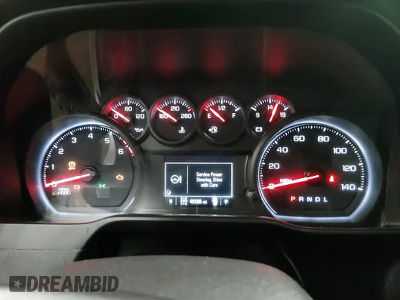 ✅ 2019 Chevrolet Silverado 1500 Custom Trail Boss • VIN: 3GCPYCEF2KG147473 • Lot: 44603236. Wystawiony na IAAI z przebiegiem 48 120 mil. Bezpłatny archiwum sprzedaży aukcyjnych z USA i szczegółowy raport historii pojazdu na DreamBid. Zdjęcie 7.