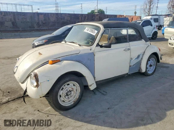 ✅ 1973 Volkswagen Beetle • VIN: 1532806461 • Lot: 74870965. Listed on Copart with 26,335 mi. Free auction sales archive from the USA and detailed vehicle history report at DreamBid. Image 1.