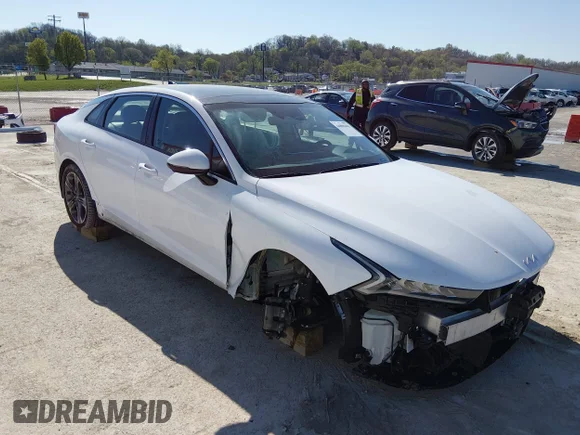 ✅ 2022 Kia K5 EX • VIN: 5XXG34J20NG114471 • Lot: 44800461. Listed on IAAI with 68,415 mi. Free auction sales archive from the USA and detailed vehicle history report at DreamBid. Image 1.