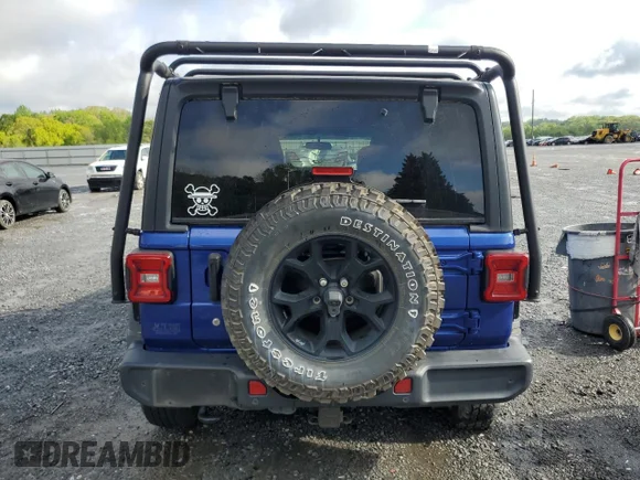 ✅ 2020 Jeep Wrangler Unlimited Willys • VIN: 1C4HJXDG1LW250252 • Lot: 52755475. Wystawiony na Copart z przebiegiem 64 992 mil. Bezpłatny archiwum sprzedaży aukcyjnych z USA i szczegółowy raport historii pojazdu na DreamBid. Zdjęcie 6.