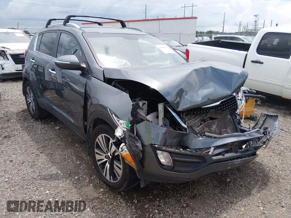 ✅ 2014 Kia Sportage EX • VIN: KNDPC3AC0E7588156 • Lot: 45283339. Listed on IAAI with 145,851 mi. Free auction sales archive from the USA and detailed vehicle history report at DreamBid. Image 1.