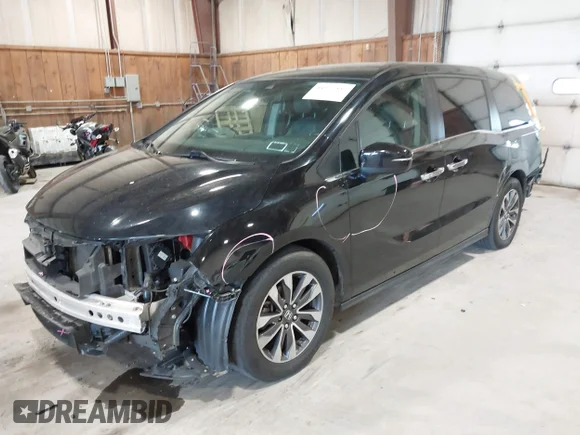 ✅ 2021 Honda Odyssey EX-L • VIN: 5FNRL6H73MB010564 • Lot: 44957332. Wystawiony na IAAI z przebiegiem 96 836 mil. Bezpłatny archiwum sprzedaży aukcyjnych z USA i szczegółowy raport historii pojazdu na DreamBid. Zdjęcie 2.