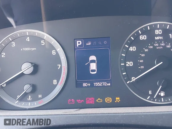 ✅ 2017 Hyundai Sonata 2.4L • VIN: 5NPE24AF7HH562986 • Lot: 44882404. Wystawiony na IAAI z przebiegiem 155 272 mil. Bezpłatny archiwum sprzedaży aukcyjnych z USA i szczegółowy raport historii pojazdu na DreamBid. Zdjęcie 7.