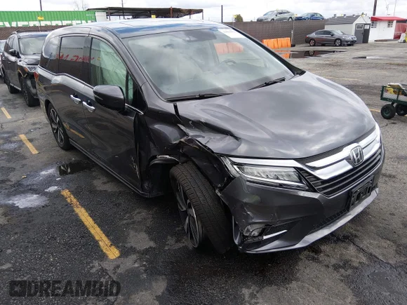 ✅ 2019 Honda Odyssey Elite • VIN: 5FNRL6H92KB105180 • Lot: 44421675. Wystawiony na IAAI z przebiegiem 74 529 mil. Bezpłatny archiwum sprzedaży aukcyjnych z USA i szczegółowy raport historii pojazdu na DreamBid. Zdjęcie 1.