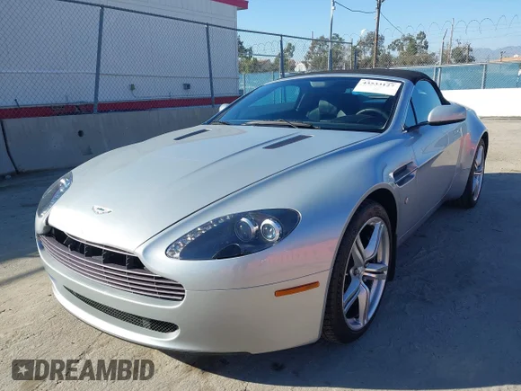 ✅ 2008 Aston Martin Vantage • VIN: SCFBB04B78GD09017 • Lot: 43533127. Listed on IAAI with 13,255 mi. Free auction sales archive from the USA and detailed vehicle history report at DreamBid. Image 2.