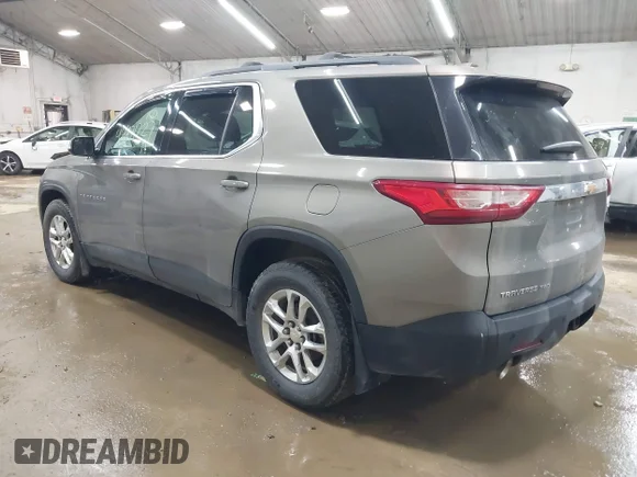 ✅ 2019 Chevrolet Traverse LT Cloth • VIN: 1GNEVGKW0KJ217182 • Lot: 44471727. Listed on IAAI with 86,782 mi. Free auction sales archive from the USA and detailed vehicle history report at DreamBid. Image 3.