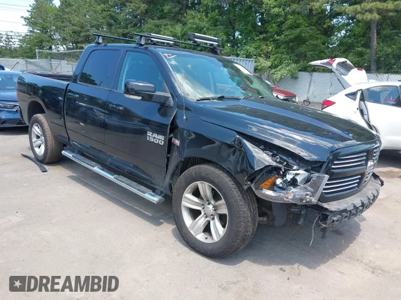 ✅ 2014 Ram 1500 Sport • VIN: 1C6RR7UT6ES369863 • Lot: 45460584. Listed on IAAI with 227,434 mi. Free auction sales archive from the USA and detailed vehicle history report at DreamBid. Image 1.