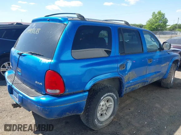 ✅ 1999 Dodge Durango • VIN: 1B4HS28Y7XF556703 • Лот: 44903538. Опубліковано раніше на IAAI з пробігом 174 478 миль. Безкоштовний доступ до архіву аукціонних продажів зі США та докладний звіт про історію автомобіля на DreamBid. Зображення 4.