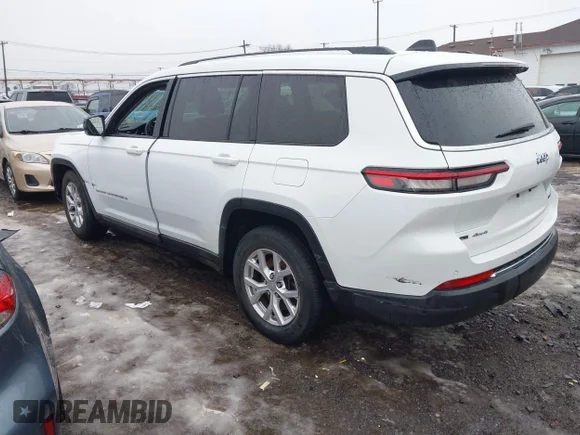 ✅ 2022 Jeep Grand Cherokee Limited • VIN: 1C4RJKBG5N8612522 • Lot: 44060753. Wystawiony na IAAI z przebiegiem 45 738 mil. Bezpłatny archiwum sprzedaży aukcyjnych z USA i szczegółowy raport historii pojazdu na DreamBid. Zdjęcie 3.