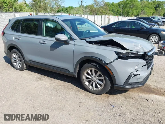 ✅ 2025 Honda CR-V EX-L • VIN: 7FARS4H79SE000324 • Лот: 45064157. Опубликован ранее на IAAI с пробегом 27 433 миль. Бесплатный доступ к архиву аукционных продаж из США и подробный отчёт об истории автомобиля на DreamBid. Изображение 1.