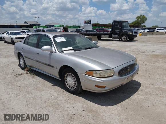 ✅ 2001 Buick LeSabre Custom • VIN: 1G4HP54K51U147900 • Lot: 45550240. Listed on IAAI with 152,815 mi. Free auction sales archive from the USA and detailed vehicle history report at DreamBid. Image 1.
