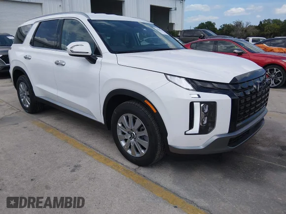 ✅ 2025 Hyundai Palisade SEL • VIN: KM8R24GE9SU879791 • Lot: 45039152. Wystawiony na IAAI z przebiegiem 15 700 mil. Bezpłatny archiwum sprzedaży aukcyjnych z USA i szczegółowy raport historii pojazdu na DreamBid. Zdjęcie 1.
