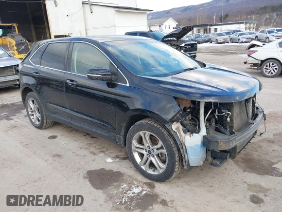 ✅ 2017 Ford Edge Titanium • VIN: 2FMPK4K97HBB05586 • Lot: 41309885. Wystawiony na IAAI z przebiegiem 111 732 mil. Bezpłatny archiwum sprzedaży aukcyjnych z USA i szczegółowy raport historii pojazdu na DreamBid. Zdjęcie 1.