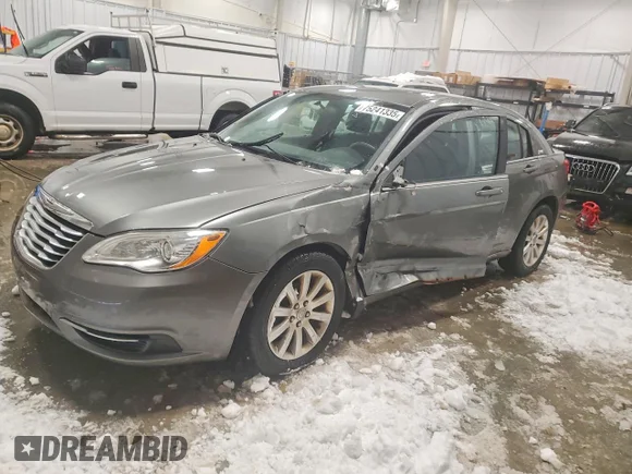 ✅ 2012 Chrysler 200 Touring • VIN: 1C3CCBBB8CN113897 • Lot: 75241335. Listed on Copart with 147,129 mi. Free auction sales archive from the USA and detailed vehicle history report at DreamBid. Image 1.
