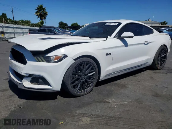 ✅ 2017 Ford Mustang GT • VIN: 1FA6P8CFXH5303103 • Lot: 53807156. Wystawiony na Copart z przebiegiem 109 906 mil. Bezpłatny archiwum sprzedaży aukcyjnych z USA i szczegółowy raport historii pojazdu na DreamBid. Zdjęcie 1.
