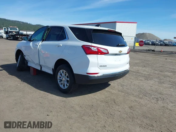 ✅ 2020 Chevrolet Equinox LT • VIN: 3GNAXTEV2LS721379 • Lot: 44729476. Listed on IAAI with 48,757 mi. Free auction sales archive from the USA and detailed vehicle history report at DreamBid. Image 3.