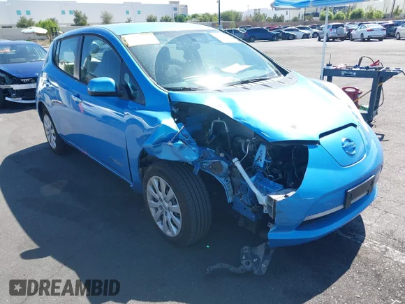 ✅ 2014 Nissan LEAF S • VIN: 1N4AZ0CPXEC333305 • Лот: 43306371. Опубликован ранее на IAAI с пробегом 55 929 миль. Бесплатный доступ к архиву аукционных продаж из США и подробный отчёт об истории автомобиля на DreamBid. Изображение 6.