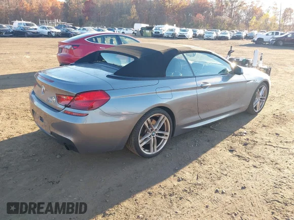 ✅ 2013 BMW 6 Series 640i • VIN: WBALW7C58DDX58532 • Lot: 43613070. Listed on IAAI with 65,027 mi. Free auction sales archive from the USA and detailed vehicle history report at DreamBid. Image 4.