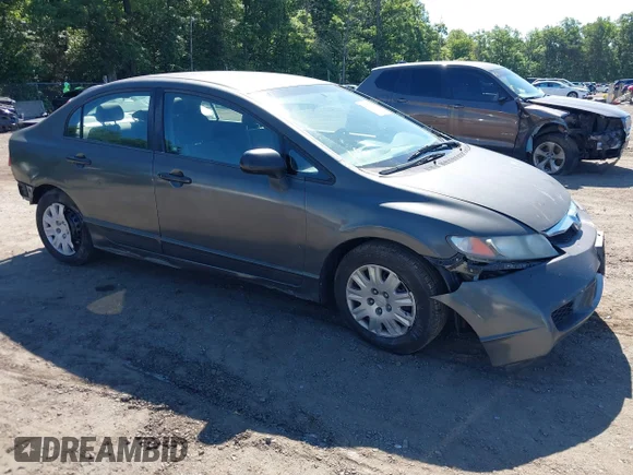 ✅ 2010 Honda Civic DX-VP • VIN: 2HGFA1F34AH547527 • Lot: 45218394. Listed on IAAI with Not provided. Free auction sales archive from the USA and detailed vehicle history report at DreamBid. Image 1.