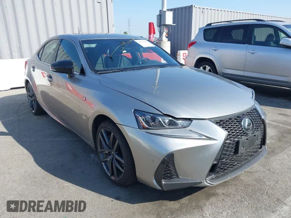 ✅ 2019 Lexus IS 300 • VIN: JTHBA1D23K5100444 • Lot: 44678595. Listed on IAAI with 42,883 mi. Free auction sales archive from the USA and detailed vehicle history report at DreamBid. Image 1.