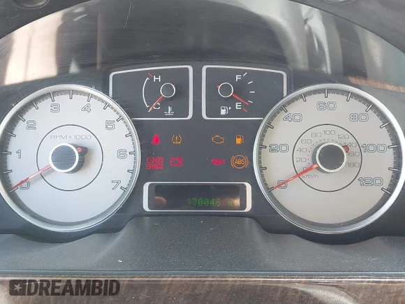 ✅ 2009 Ford Taurus Limited • VIN: 1FAHP25W19G123453 • Lot: 45215958. Listed on IAAI with 170,046 mi. Free auction sales archive from the USA and detailed vehicle history report at DreamBid. Image 7.