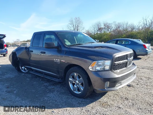 ✅ 2019 Ram 1500 Tradesman • VIN: 1C6RR7FT3KS571018 • Lot: 43678954. Wystawiony na IAAI z przebiegiem 80 238 mil. Bezpłatny archiwum sprzedaży aukcyjnych z USA i szczegółowy raport historii pojazdu na DreamBid. Zdjęcie 1.