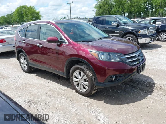 ✅ 2013 Honda CR-V EX-L • VIN: 5J6RM4H7XDL067949 • Лот: 45159043. Опубліковано раніше на IAAI з пробігом 194 031 миль. Безкоштовний доступ до архіву аукціонних продажів зі США та докладний звіт про історію автомобіля на DreamBid. Зображення 1.