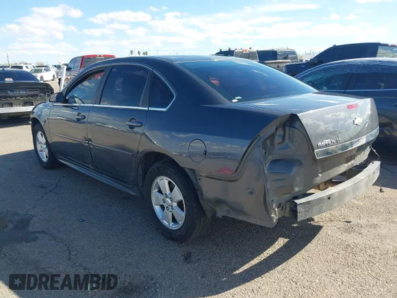 ✅ 2010 Chevrolet Impala LT • VIN: 2G1WB5ENXA1213803 • Lot: 44341552. Wystawiony na IAAI z przebiegiem 208 590 mil. Bezpłatny archiwum sprzedaży aukcyjnych z USA i szczegółowy raport historii pojazdu na DreamBid. Zdjęcie 3.