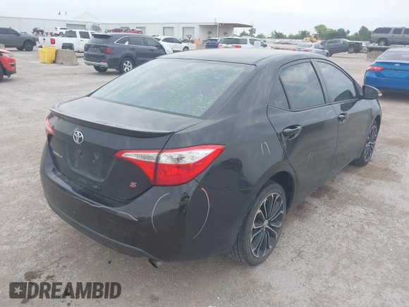 ✅ 2015 Toyota Corolla S Plus • VIN: 5YFBURHE4FP360033 • Lot: 45157132. Listed on IAAI with 189,873 mi. Free auction sales archive from the USA and detailed vehicle history report at DreamBid. Image 4.