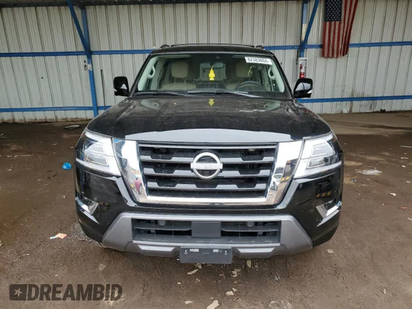 ✅ 2023 Nissan Armada SL • VIN: JN8AY2BD6P9690159 • Lot: 82383804. Wystawiony na Copart z przebiegiem 14 913 mil. Bezpłatny archiwum sprzedaży aukcyjnych z USA i szczegółowy raport historii pojazdu na DreamBid. Zdjęcie 5.