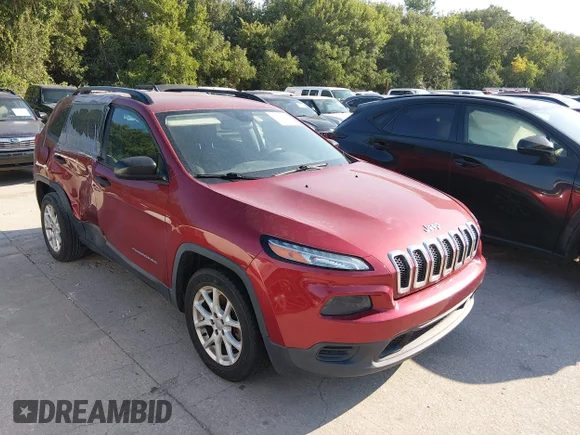 ✅ 2016 Jeep Cherokee Altitude • VIN: 1C4PJLAB1GW171778 • Лот: 45542964. Опубликован ранее на IAAI с пробегом 160 081 миль. Бесплатный доступ к архиву аукционных продаж из США и подробный отчёт об истории автомобиля на DreamBid. Изображение 1.