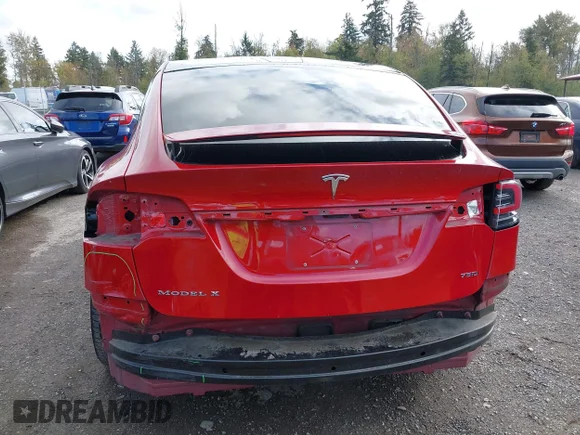 ✅ 2017 Tesla Model X 90D • VIN: 5YJXCAE24HF060480 • Лот: 43475868. Опубліковано раніше на IAAI з пробігом 94 329 миль. Безкоштовний доступ до архіву аукціонних продажів зі США та докладний звіт про історію автомобіля на DreamBid. Зображення 6.