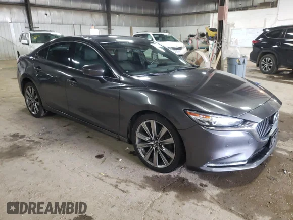 ✅ 2018 Mazda 6 Signature • VIN: JM1GL1XY5J1314830 • Лот: 72131913. Опубліковано раніше на Copart з пробігом 85 672 миль. Безкоштовний доступ до архіву аукціонних продажів зі США та докладний звіт про історію автомобіля на DreamBid. Зображення 4.