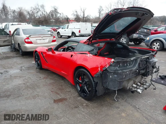 ✅ 2014 Chevrolet Corvette 3LT • VIN: 1G1YE2D71E5110839 • Lot: 41355181. Wystawiony na IAAI z przebiegiem 110 555 mil. Bezpłatny archiwum sprzedaży aukcyjnych z USA i szczegółowy raport historii pojazdu na DreamBid. Zdjęcie 3.